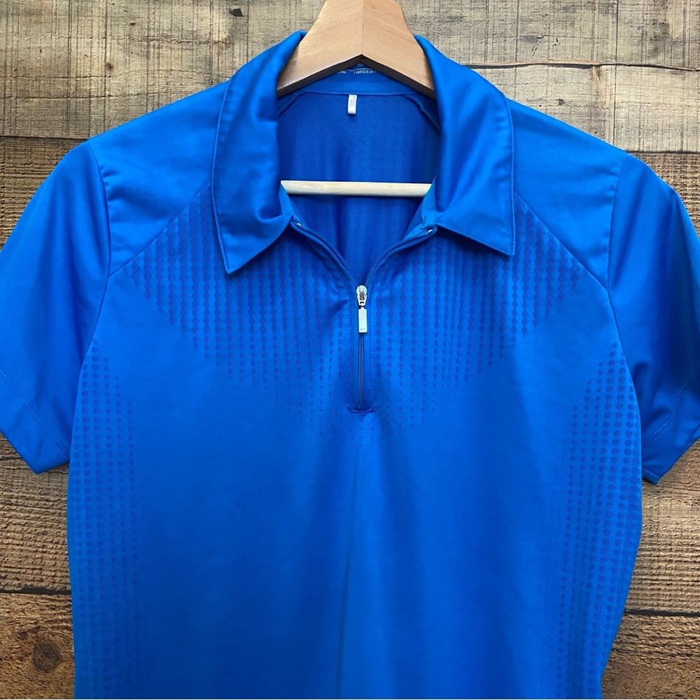 Nike Women's Royal Blue Short Sleeve Athletic Top - Picture 2 of 7